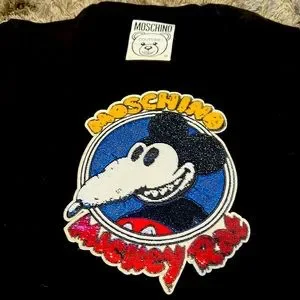 MOSCHINO Mickey Rat フード付きジャケット